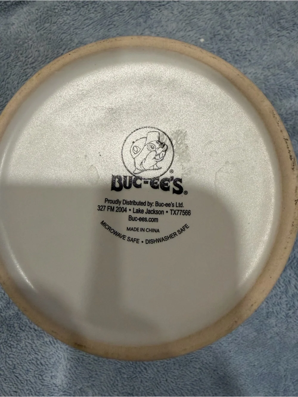 Buc-ee’s MugWhite & Orange